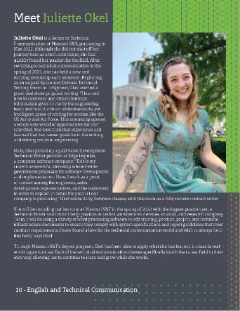 story about Juliette Okel